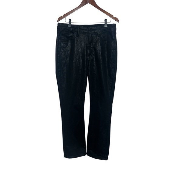Good American Women's Size 16 Black Good Legs Coated Skinny Jean High Rise 28" - Picture 3 of 11